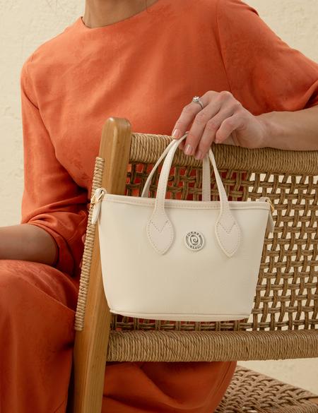 Beyaz Çapraz Çanta - 50297669003