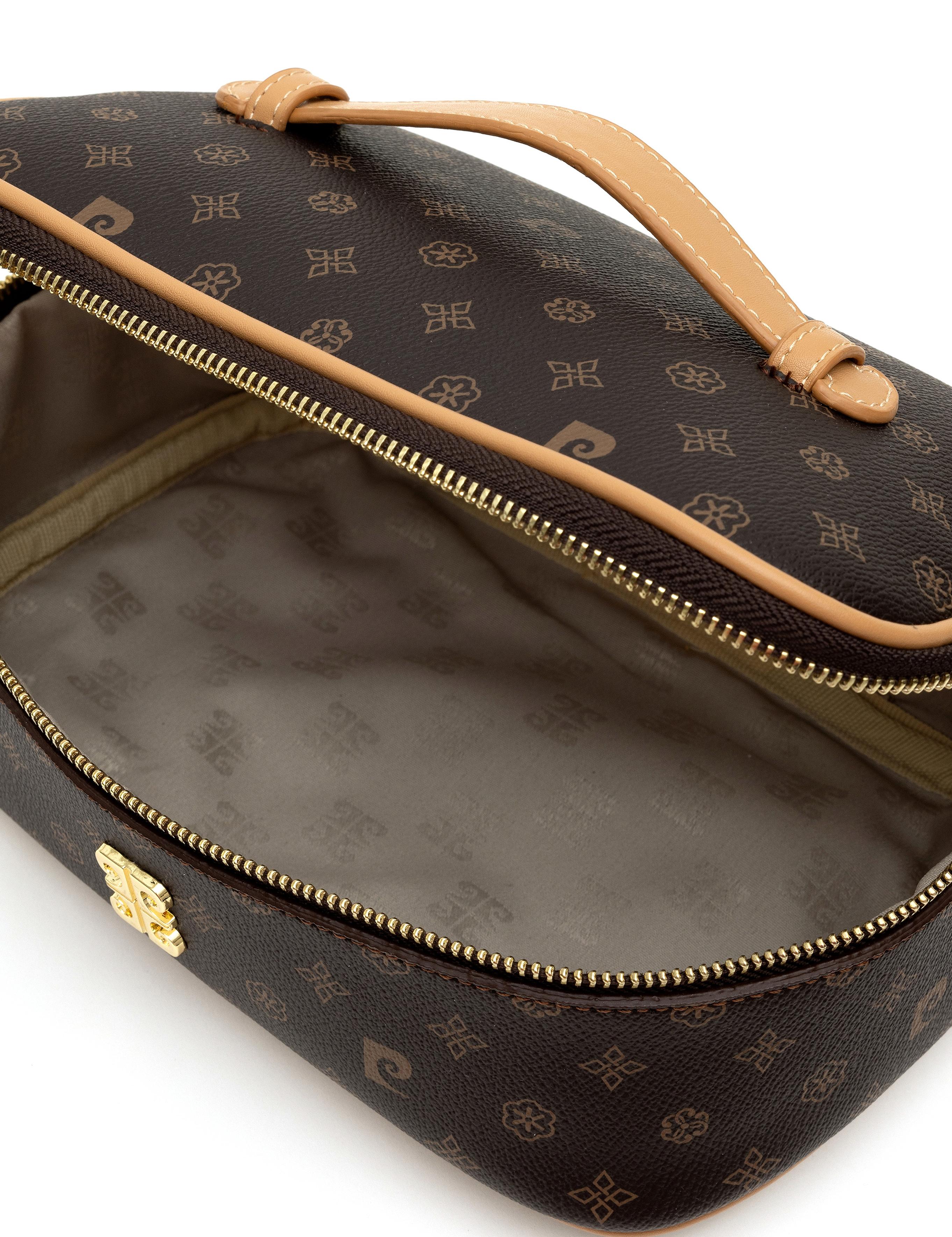 Kahverengi Makyaj Çantası