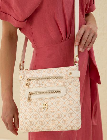 Ekru Çapraz Çanta - 50297732005