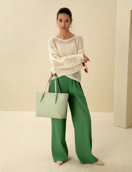 Yeşil Omuz Çantası - 50297733002