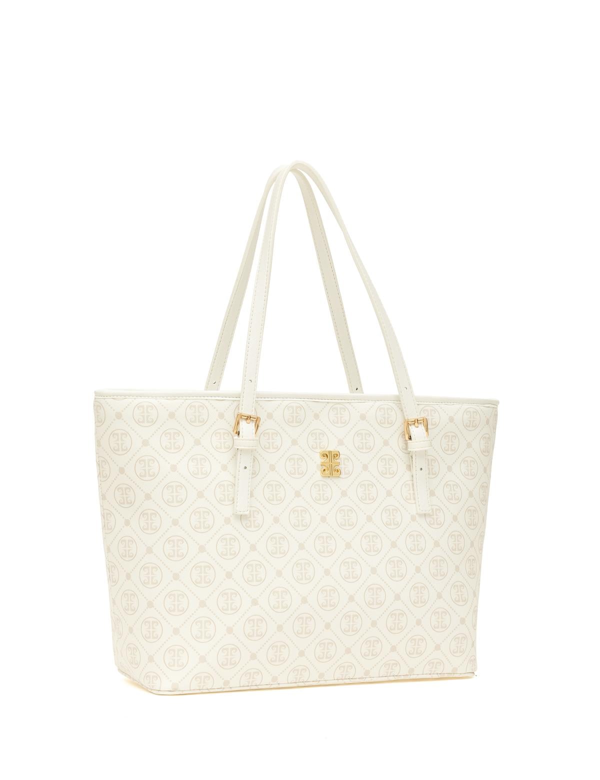 Kemik Omuz Çantası - 50297733007