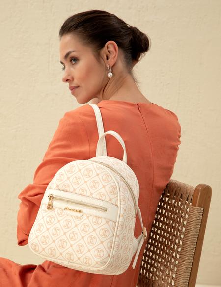 Ekru Sırt Çantası - 50297734005