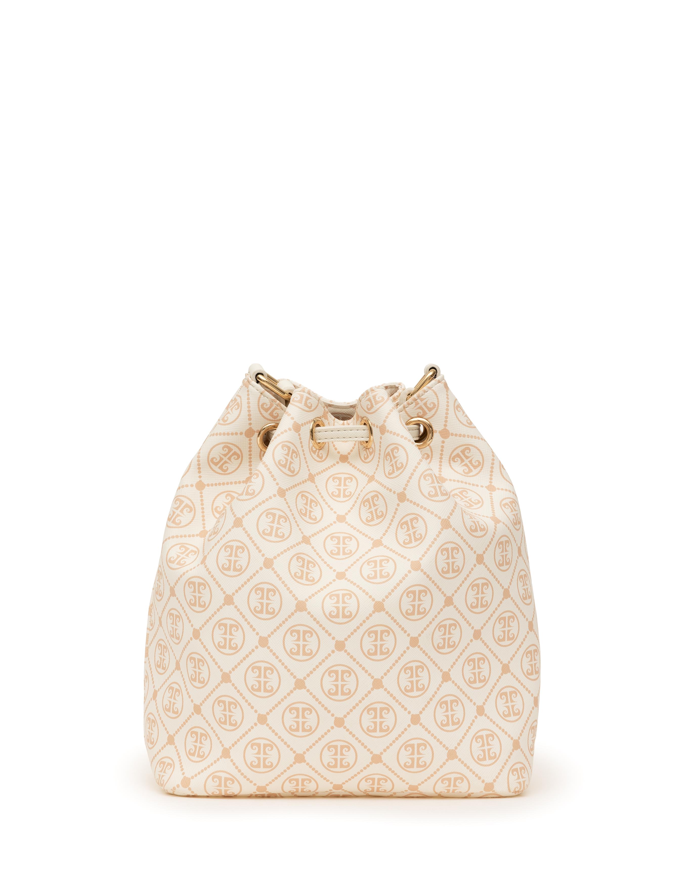 Ekru Büzgülü Çanta