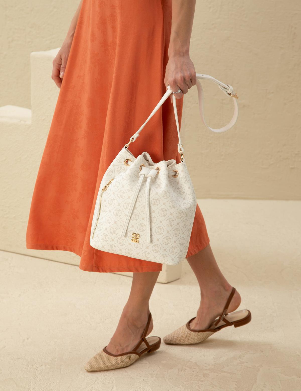 Kemik Büzgülü Çanta - 50297738007