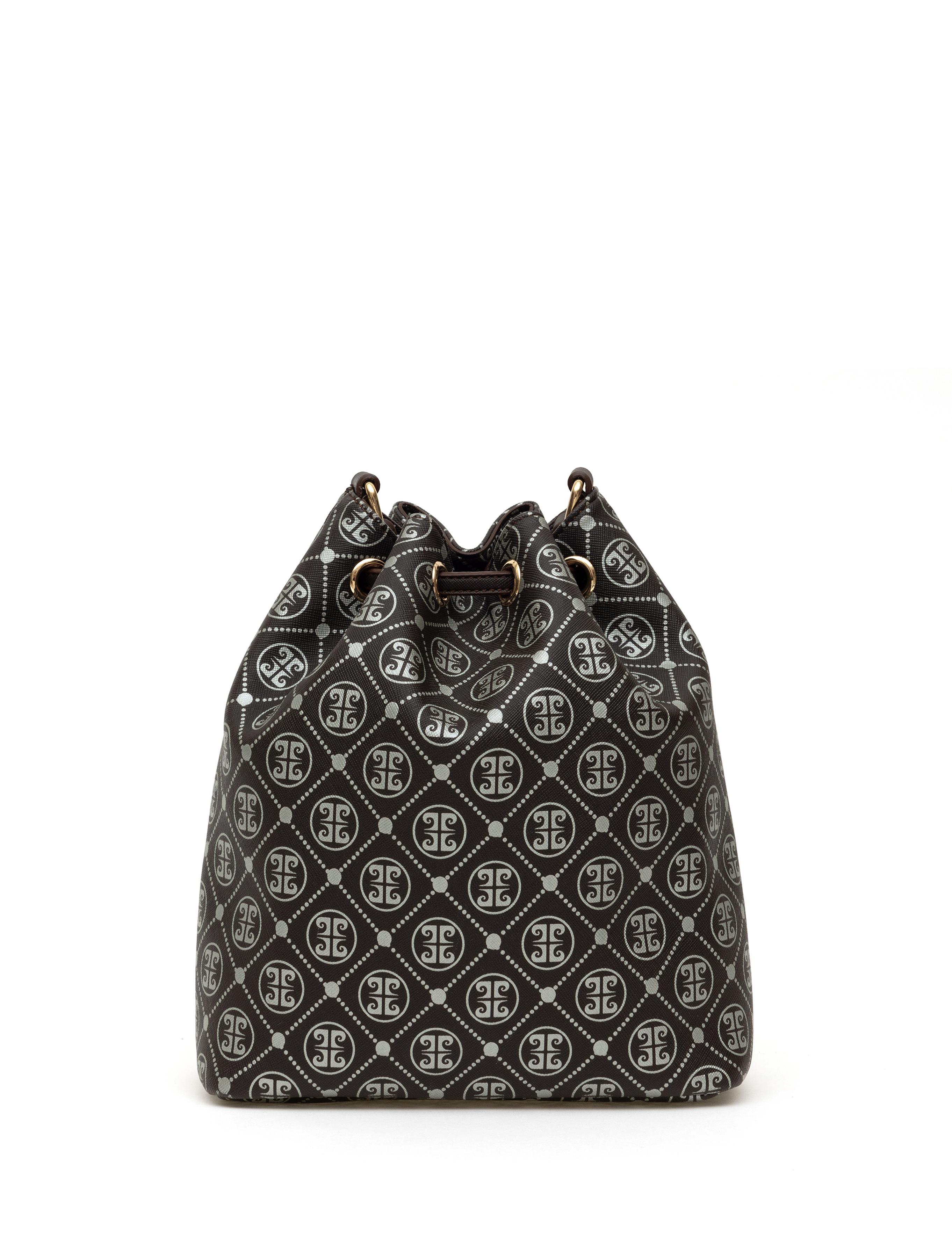 Kahverengi Büzgülü Çanta