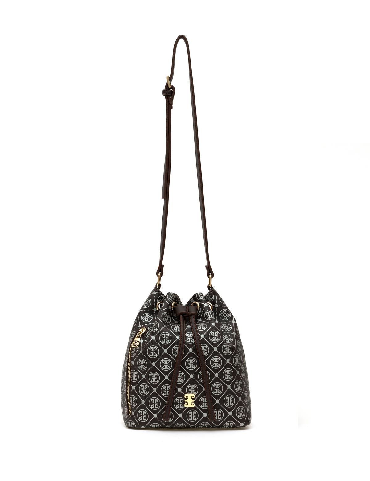 Kahverengi Büzgülü Çanta - 50297738009