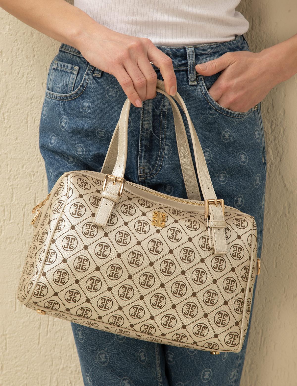 Altın Omuz Çantası - 50297744008