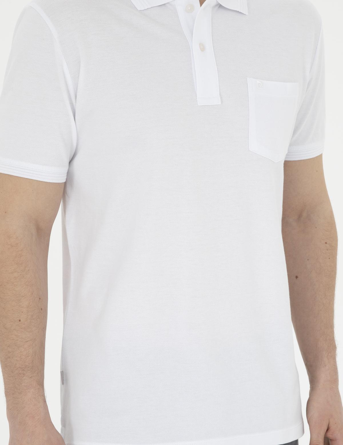 Beyaz Regular Fit Basic Tişört - 50280753009