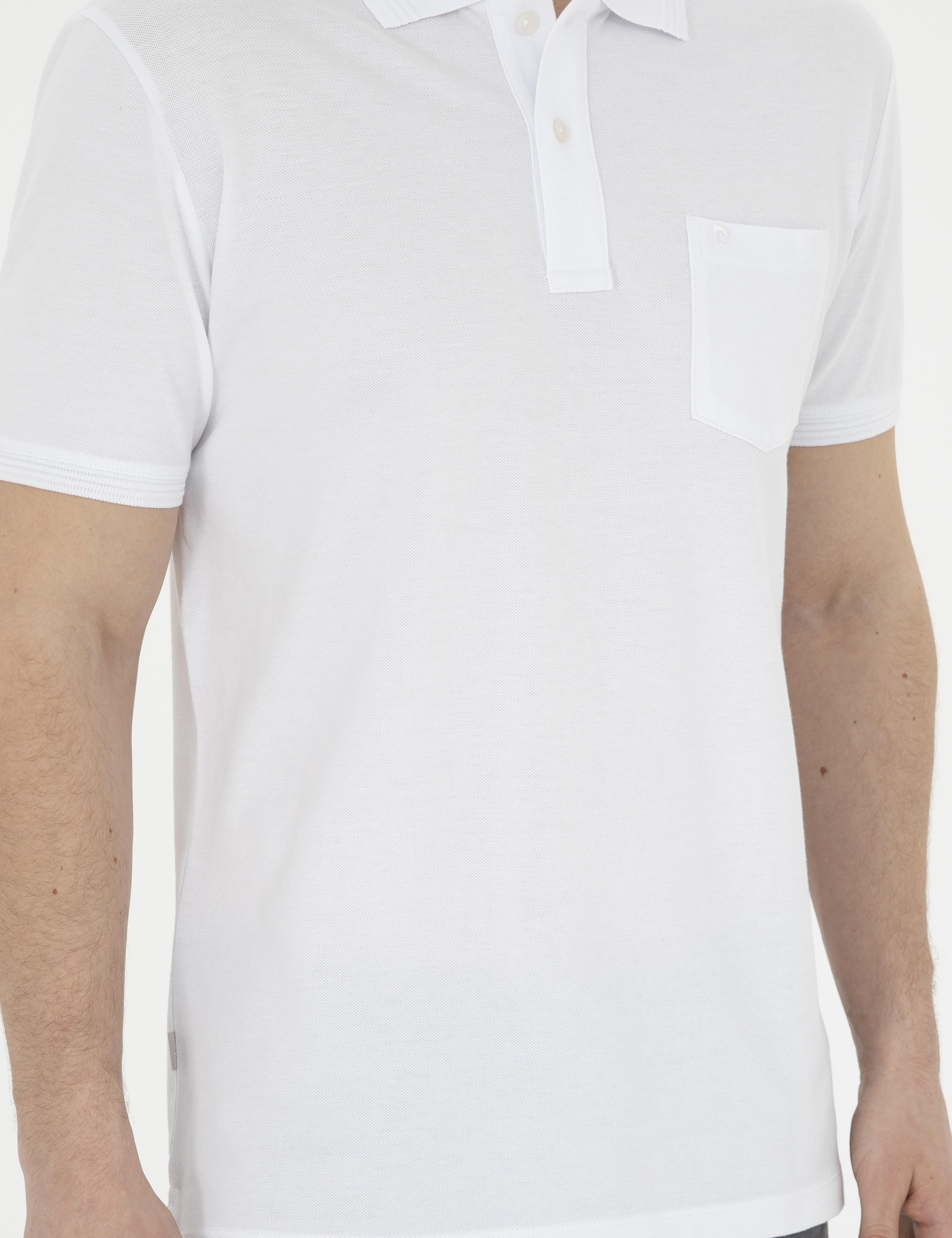 Beyaz Regular Fit Basic Tişört