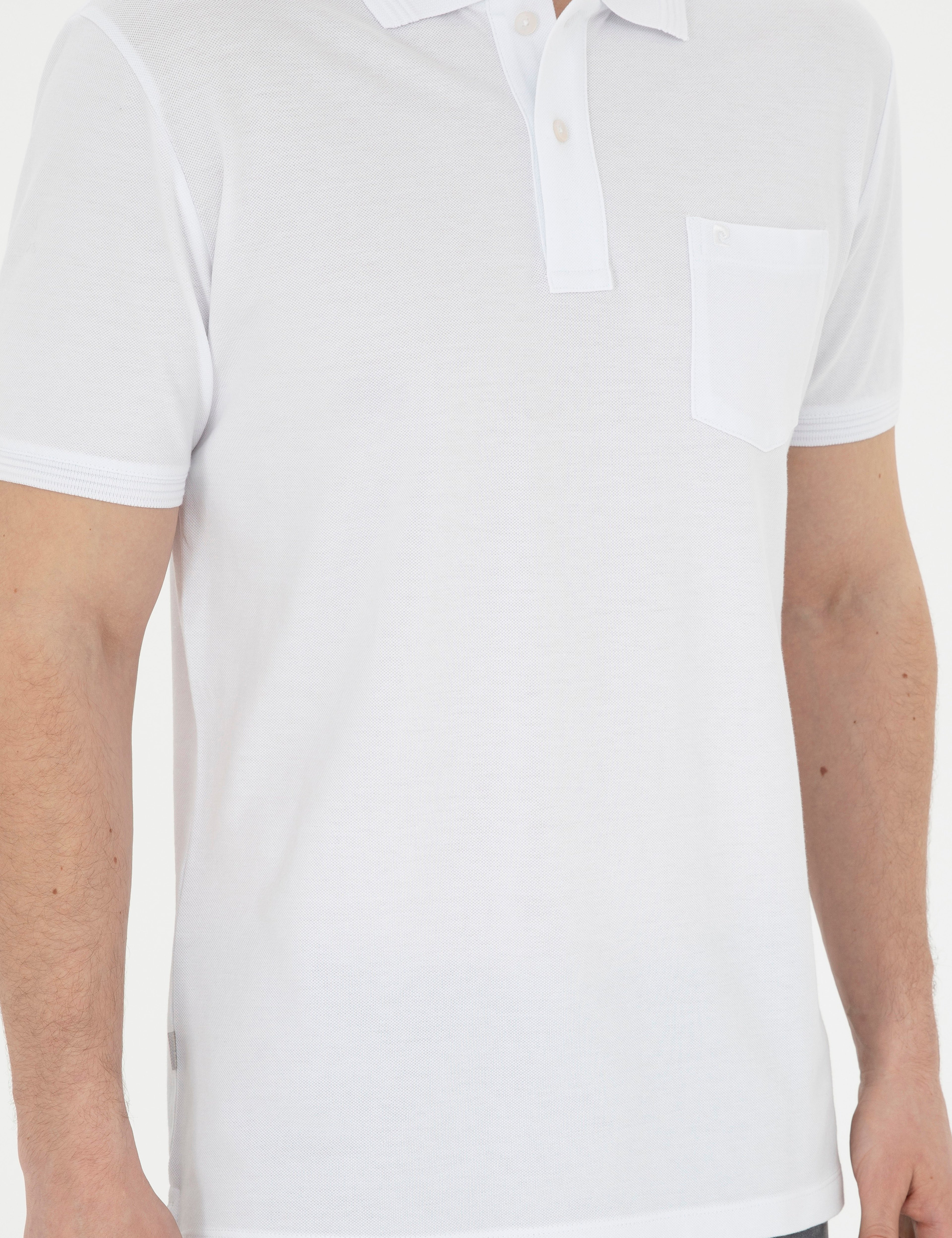 Beyaz Regular Fit Basic Tişört