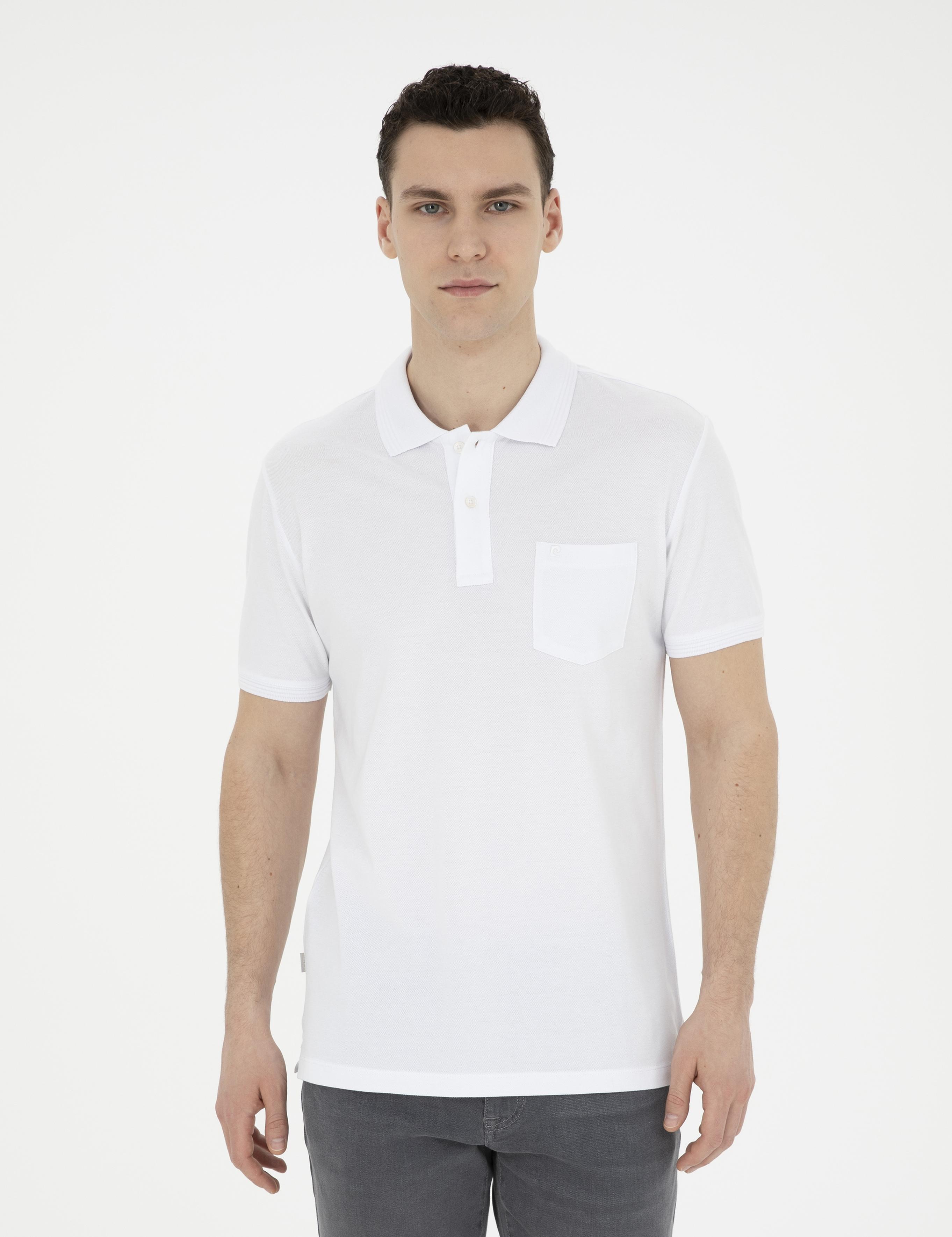 Beyaz Regular Fit Basic Tişört