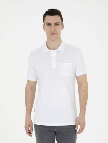 Beyaz Regular Fit Basic Tişört