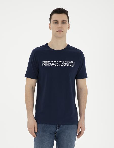 Lacivert Regular Fit Tişört - 50280953013