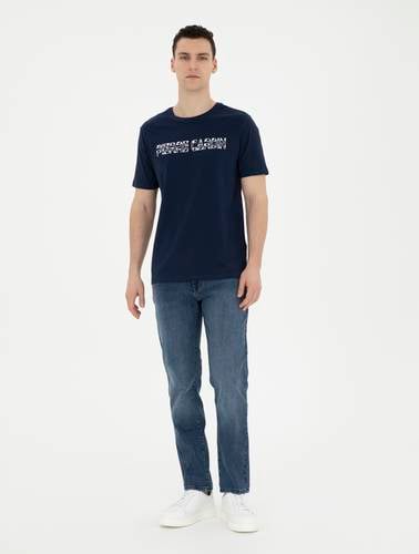 Lacivert Regular Fit Tişört