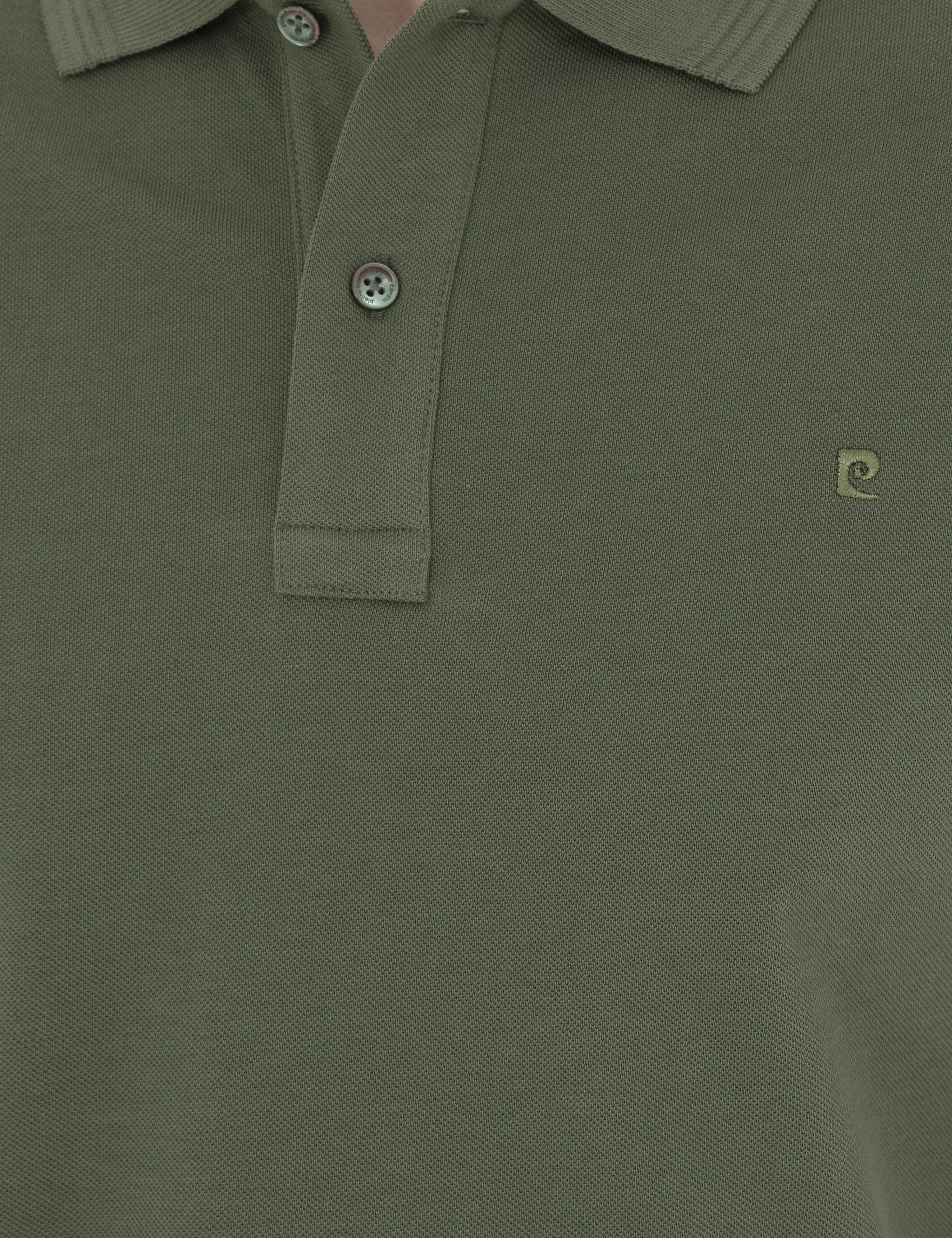 Haki Slim Fit Basic Tişört