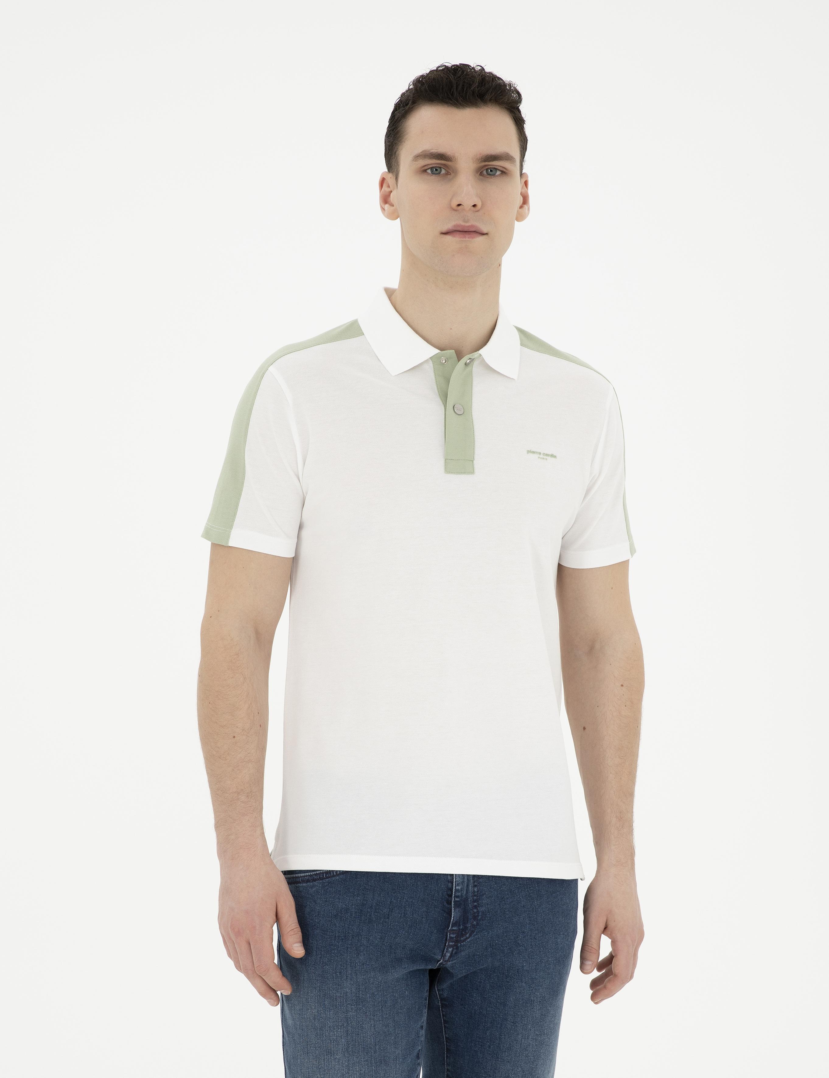 Ekru Slim Fit Tişört