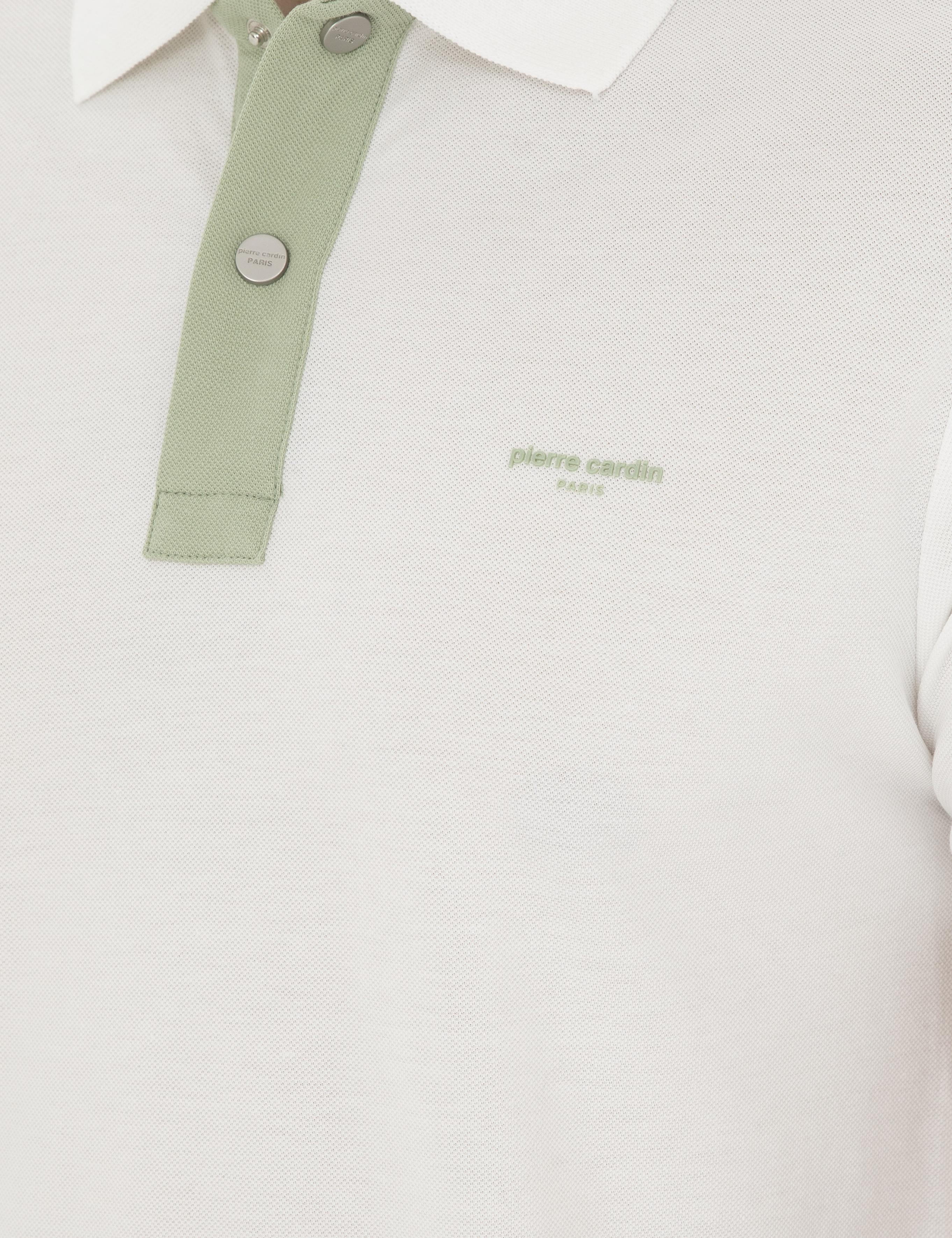 Ekru Slim Fit Tişört