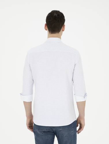 Saks Slim Fit Uzun Kollu Gömlek