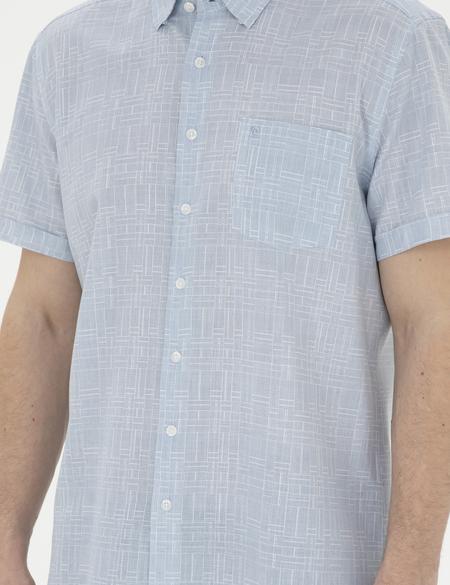 Mavi Regular Fit Kısa Kollu Gömlek - 50289390015