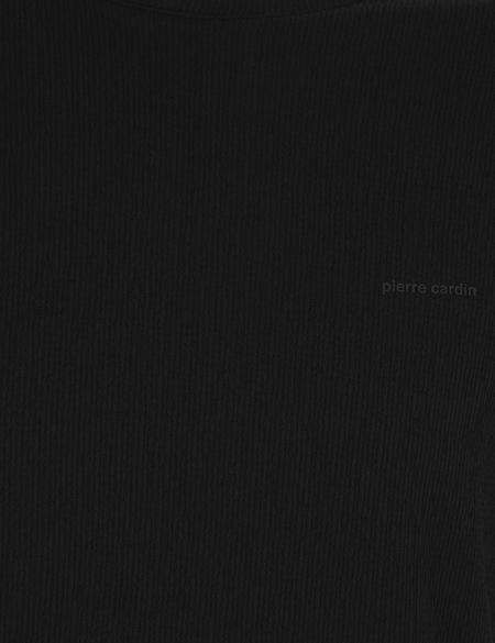 Siyah Slim Fit Tişört - 50288914037