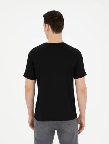 Siyah Slim Fit Tişört