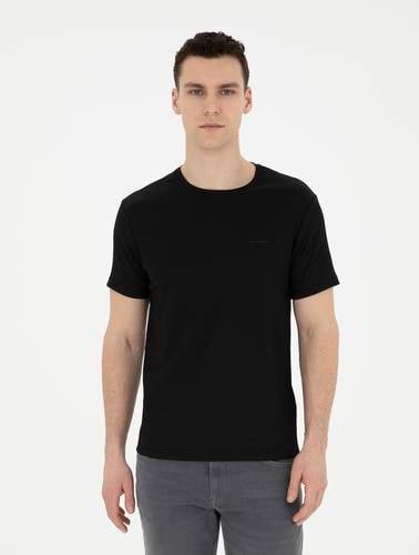 Siyah Slim Fit Tişört