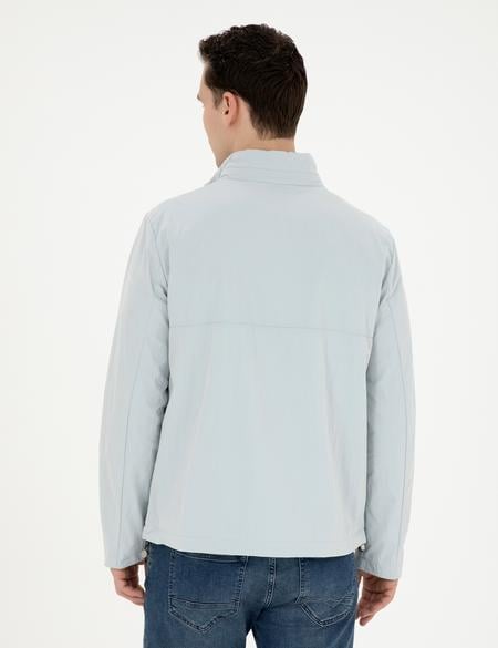 Açık Mavi Baharlık Mevsimlik Mont - 50283672011