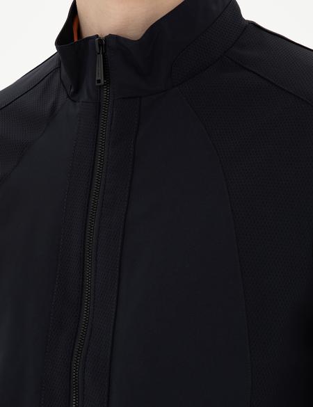 Lacivert Baharlık Mevsimlik Mont - 50288212008