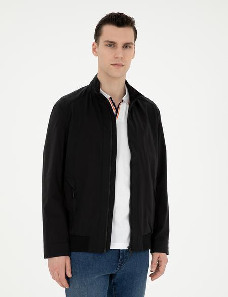 Siyah Baharlık Mevsimlik Mont - 50288212017