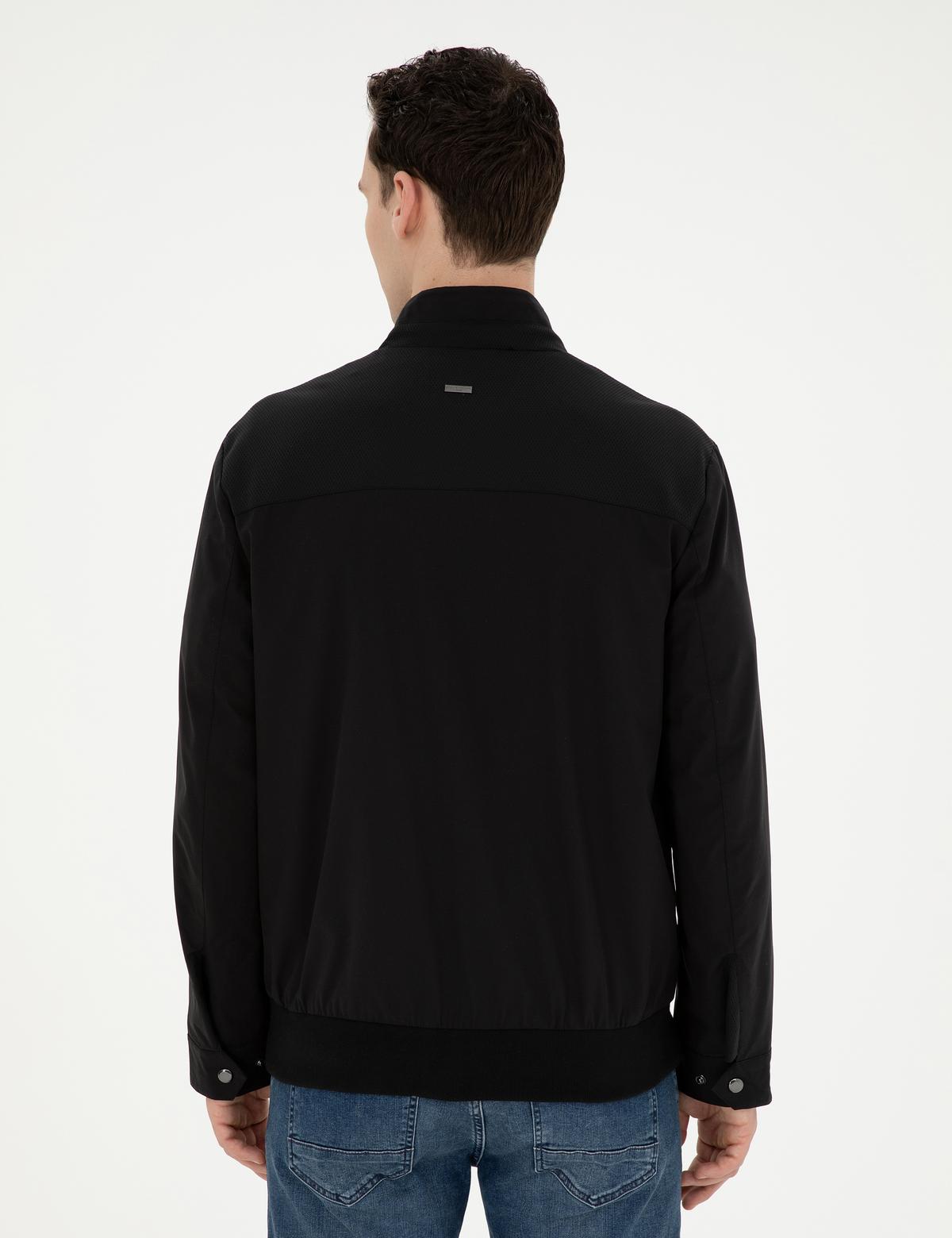 Siyah Baharlık Mevsimlik Mont - 50288212017