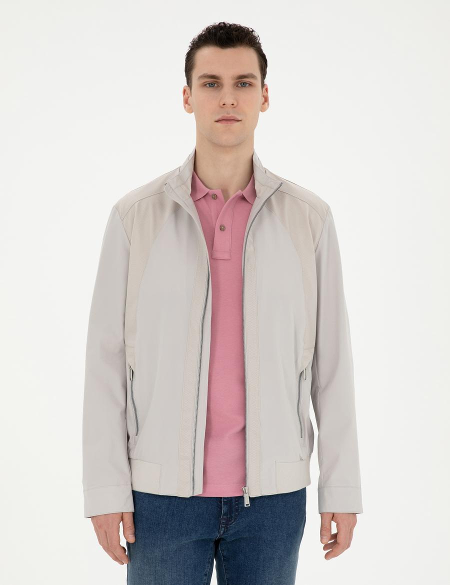 Bej Baharlık Mevsimlik Mont