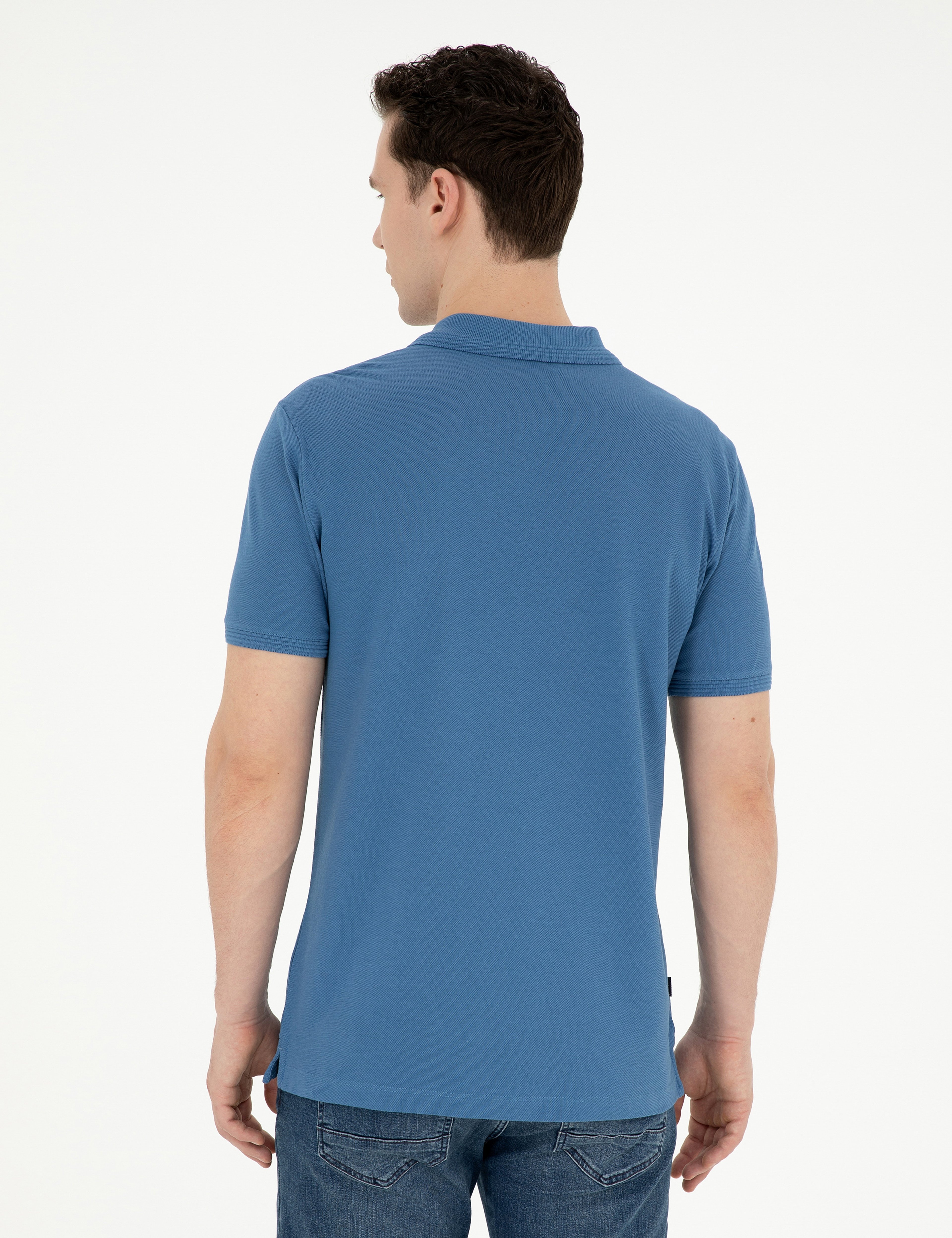 Saks Regular Fit Basic Tişört - Image 5