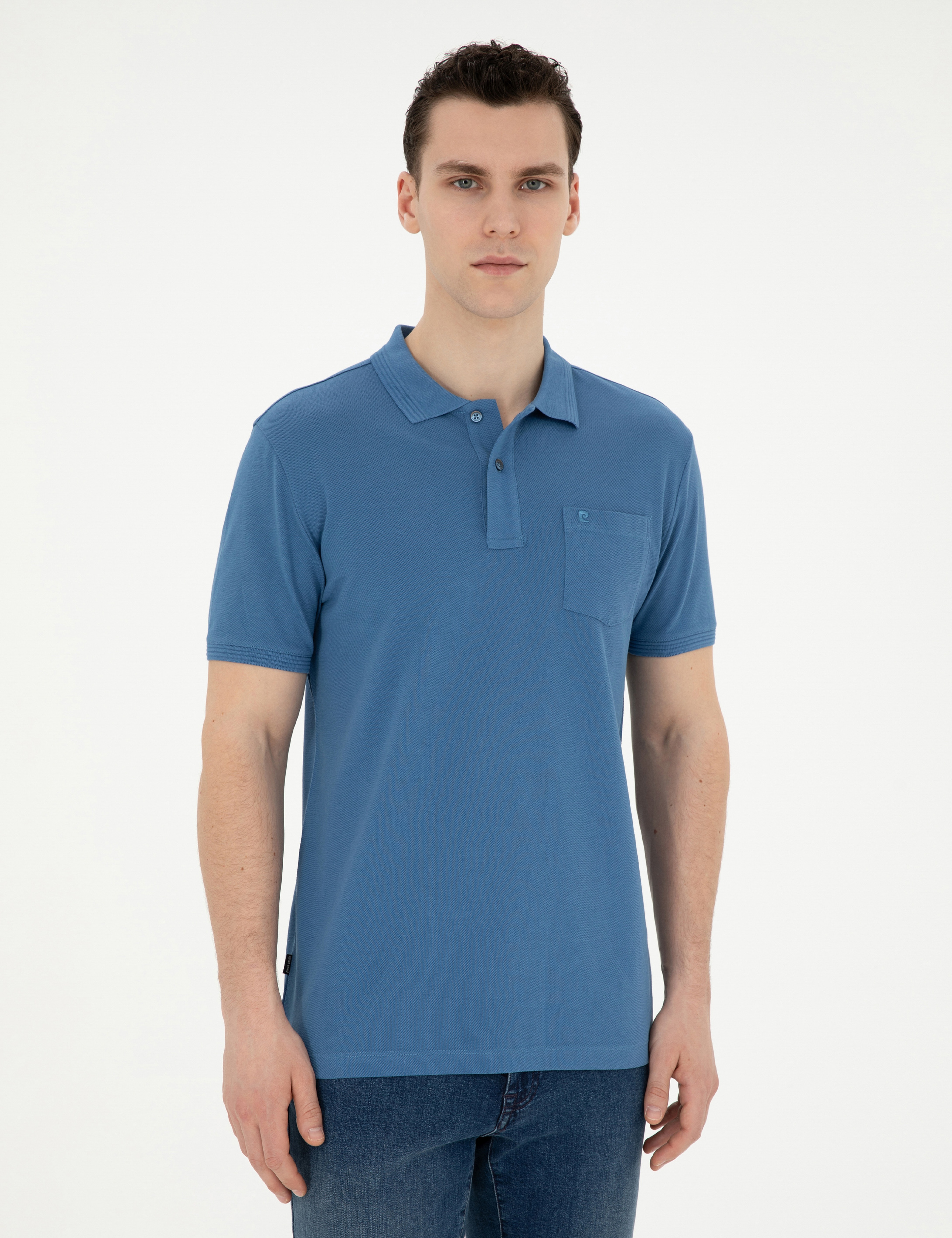Saks Regular Fit Basic Tişört - Image 3