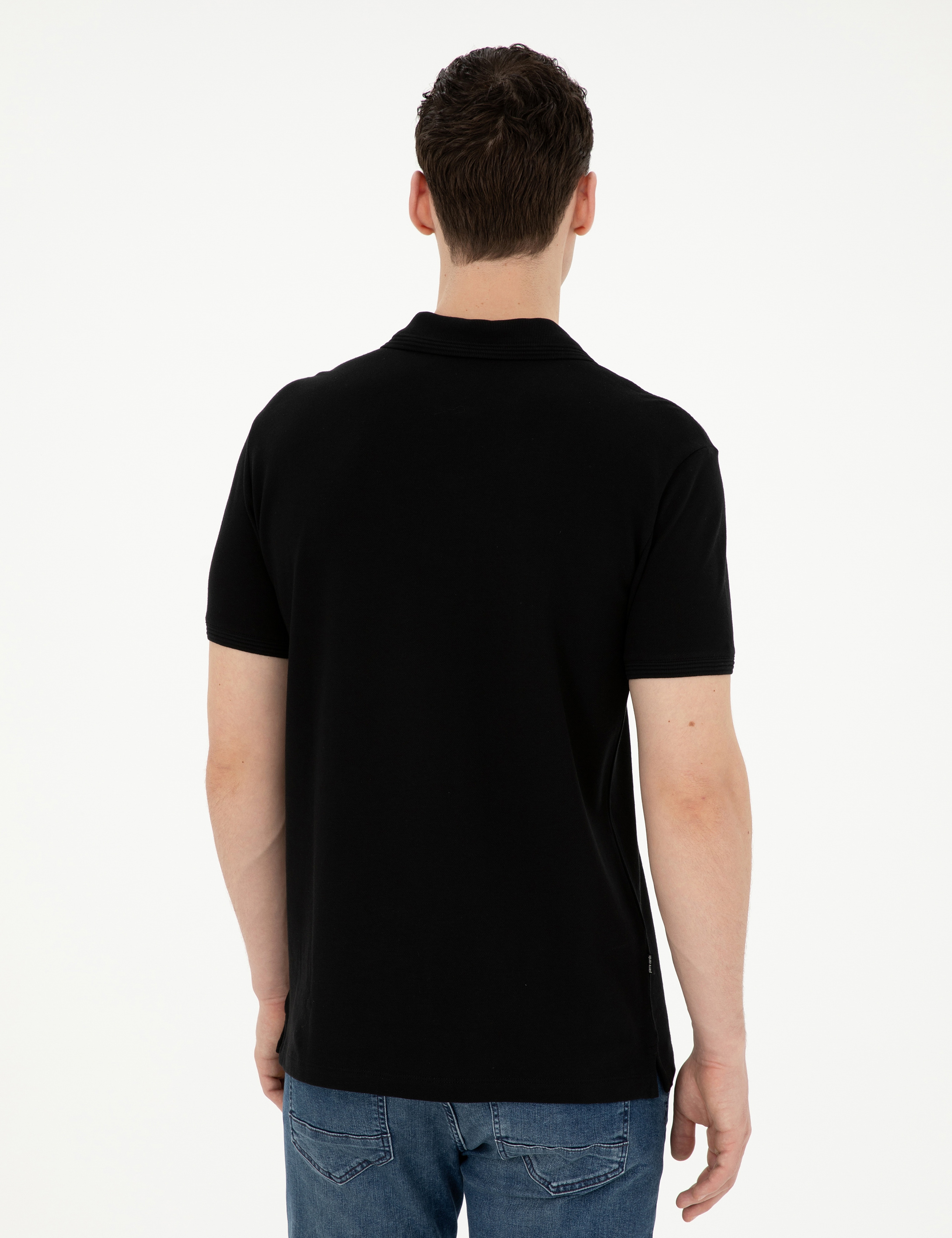 Siyah Regular Fit Basic Tişört