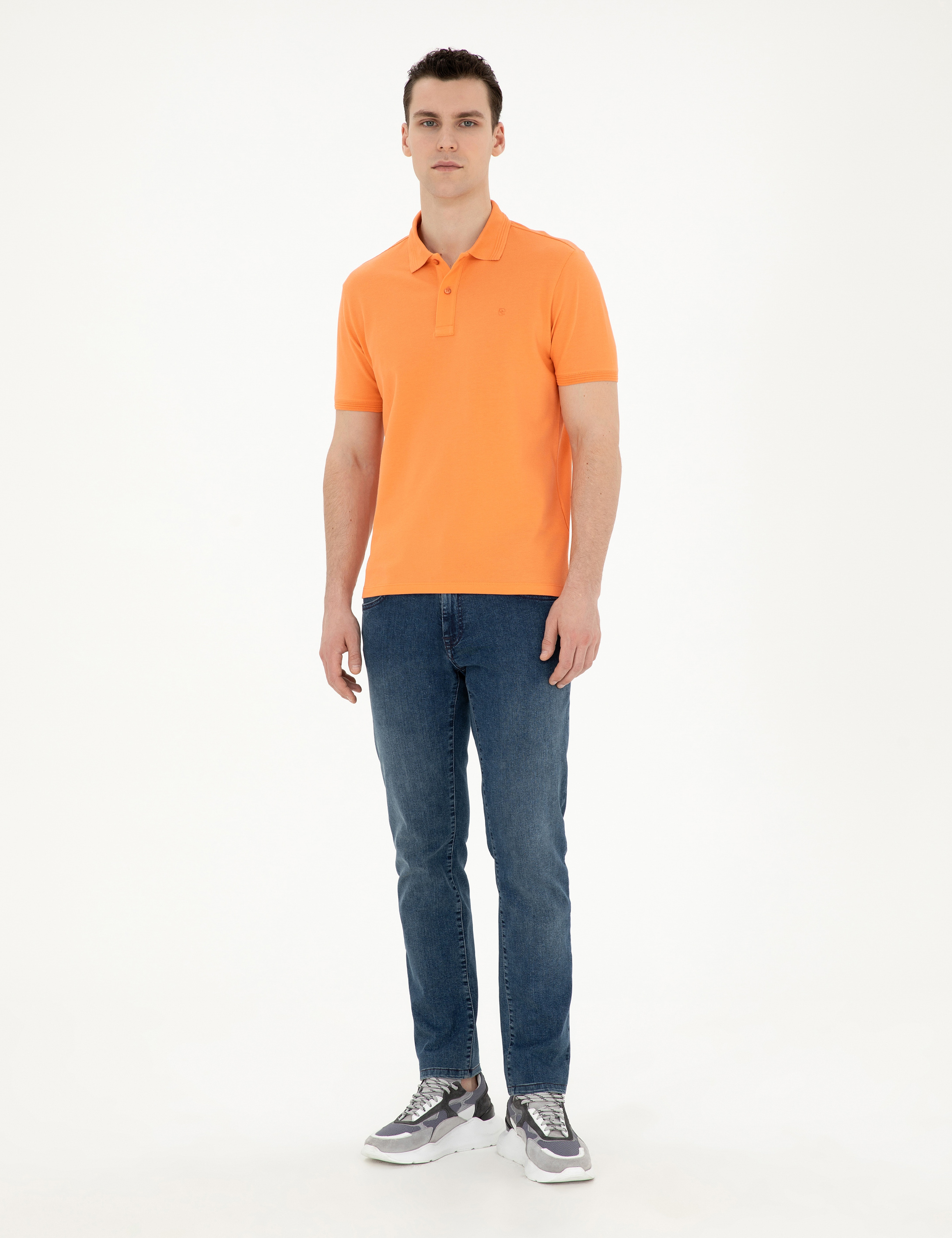 Somon Slim Fit Basic Tişört - Image 4