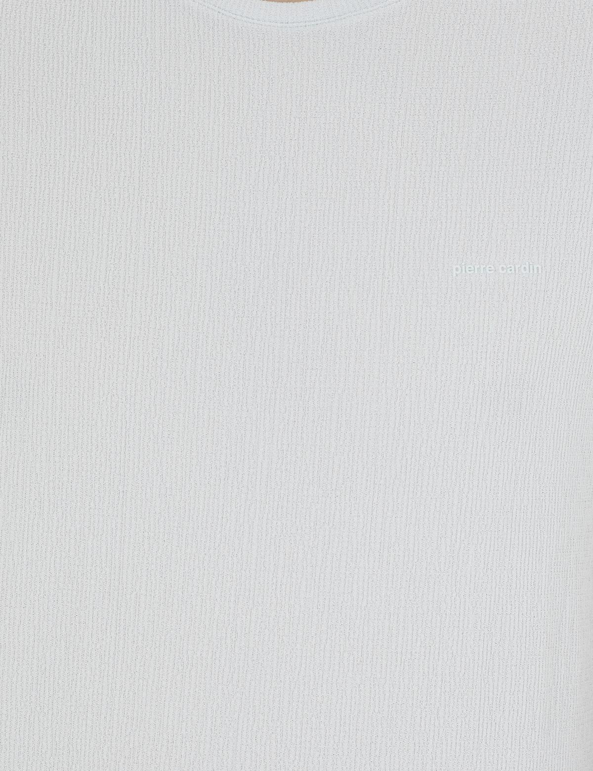 Açık Mavi Slim Fit Tişört - 50288914062