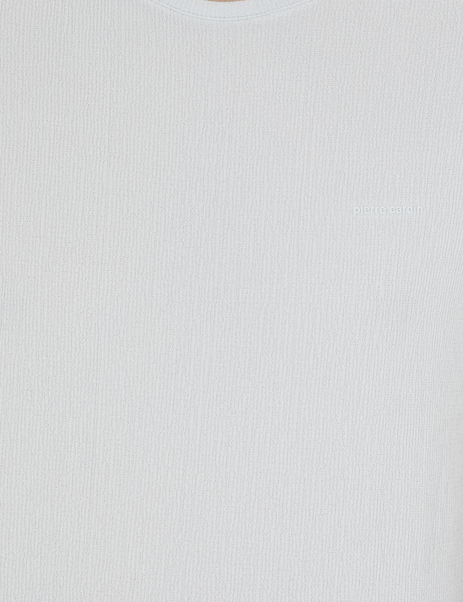 Açık Mavi Slim Fit Tişört