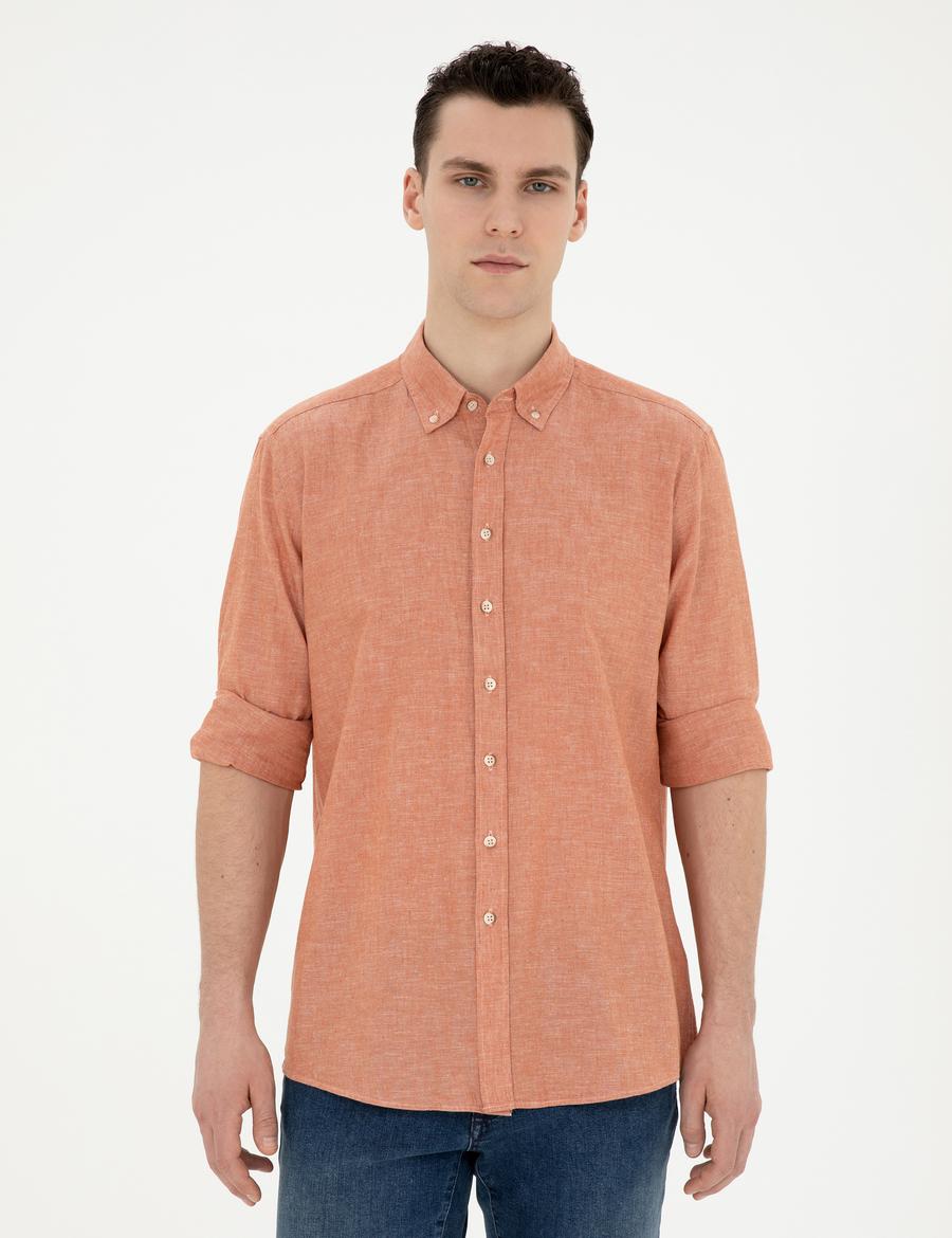 Tarçın Regular Fit Uzun Kollu Gömlek