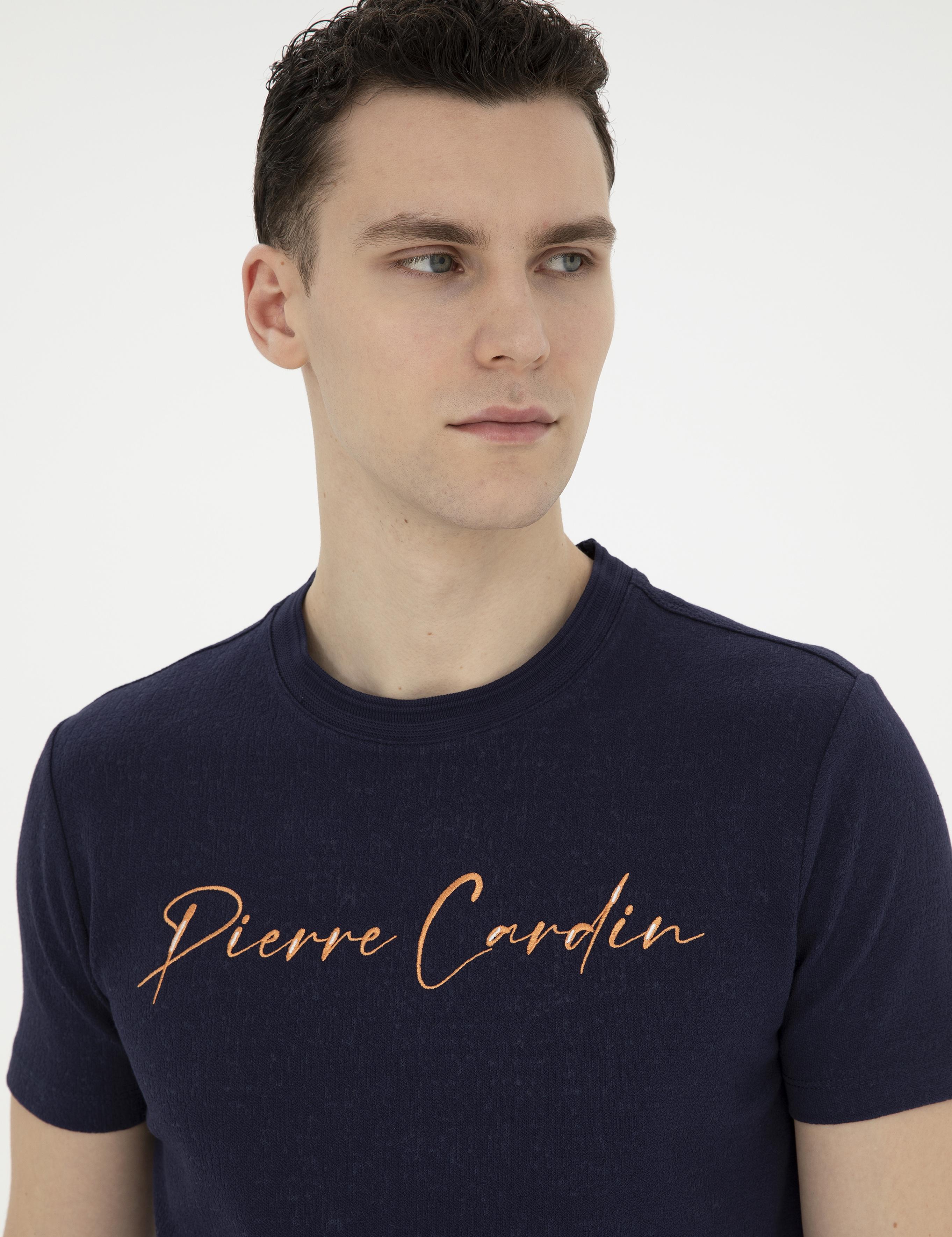 Lacivert Slim Fit Tişört