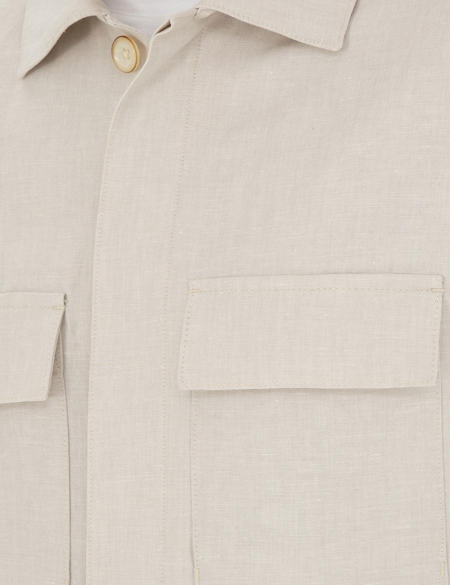 Bej Regular Fit Ceket