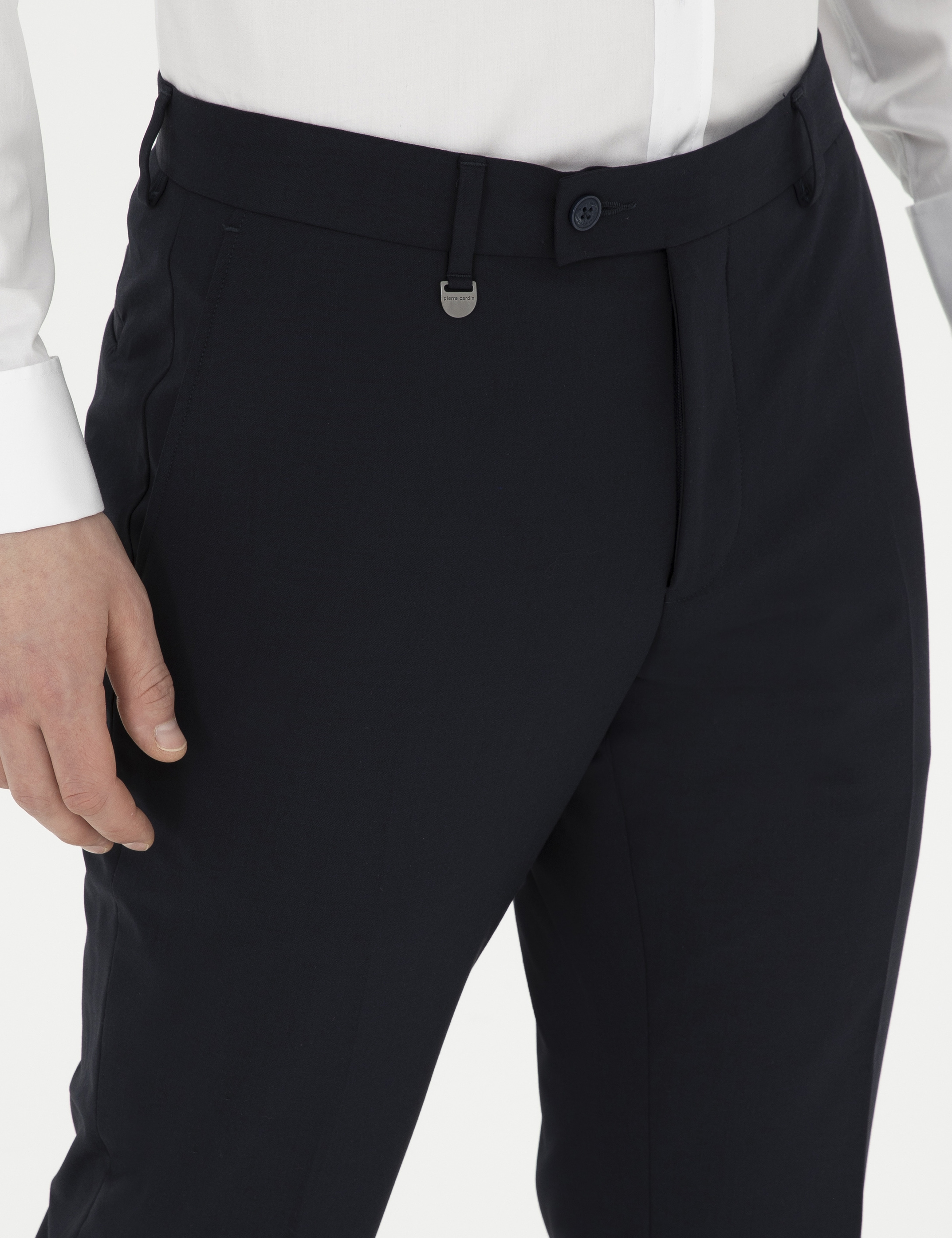 Lacivert Slim Fit Kumaş Pantolon