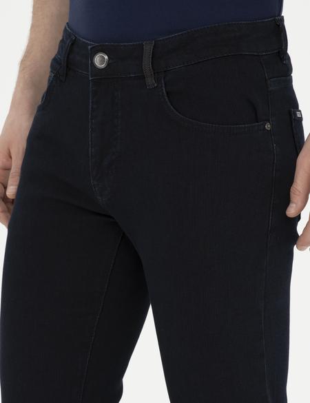 Koyu Lacivert Slim Fit Jean Pantolon - 50285126052