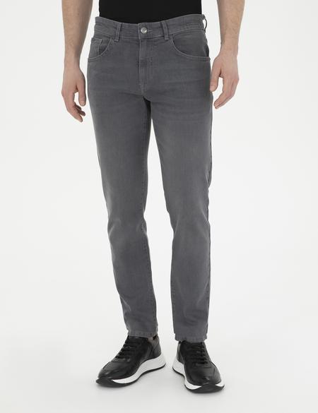 Gri Slim Fit Jean Pantolon - 50288137016