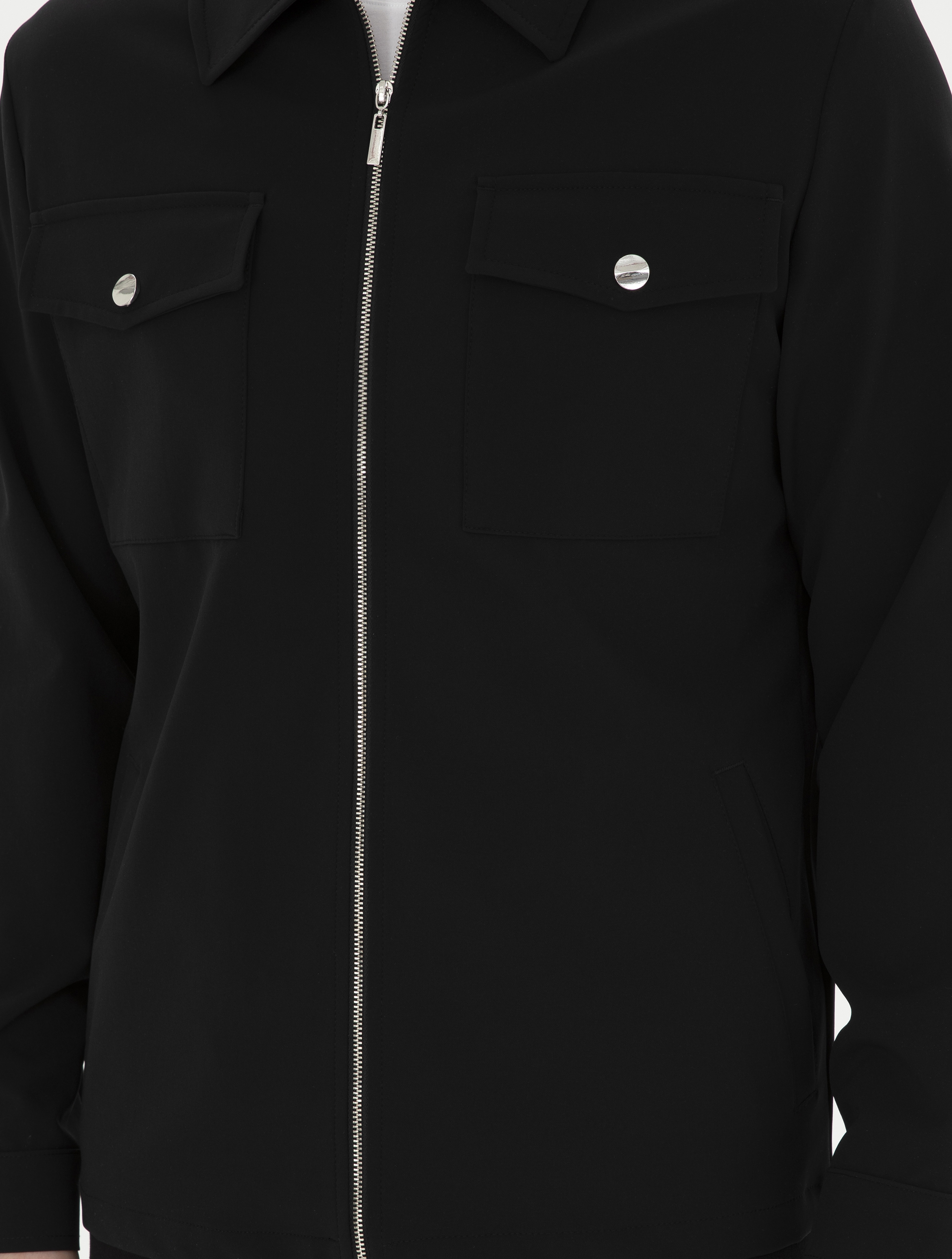 Siyah Regular Fit Ceket - Image 6