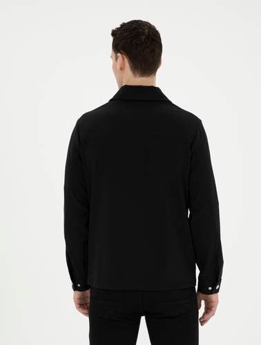 Siyah Regular Fit Ceket