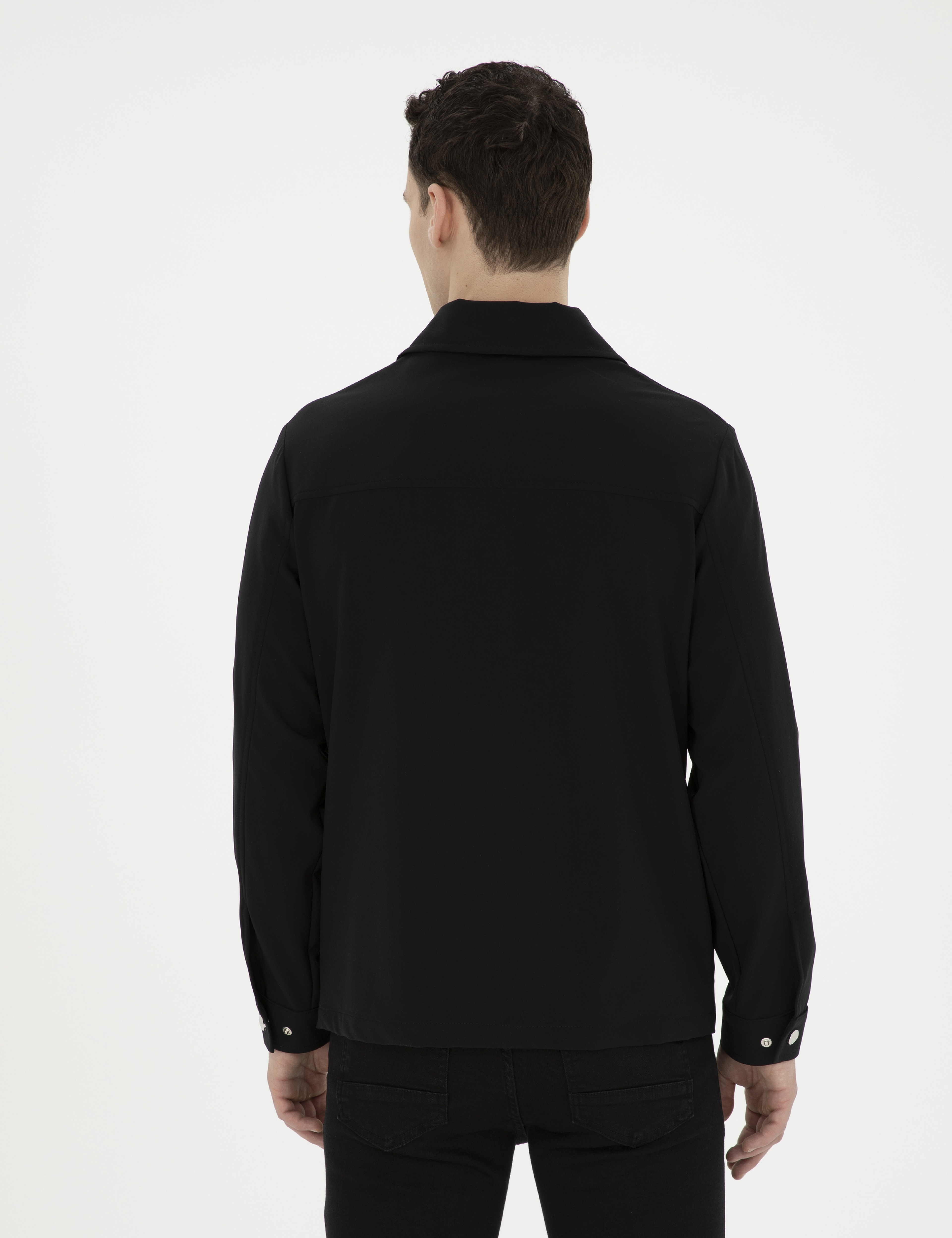 Siyah Regular Fit Ceket