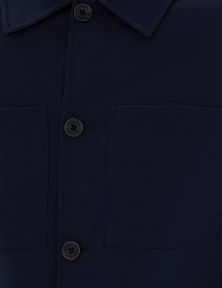 Lacivert Regular Fit Gömlek Ceket - 50288723050