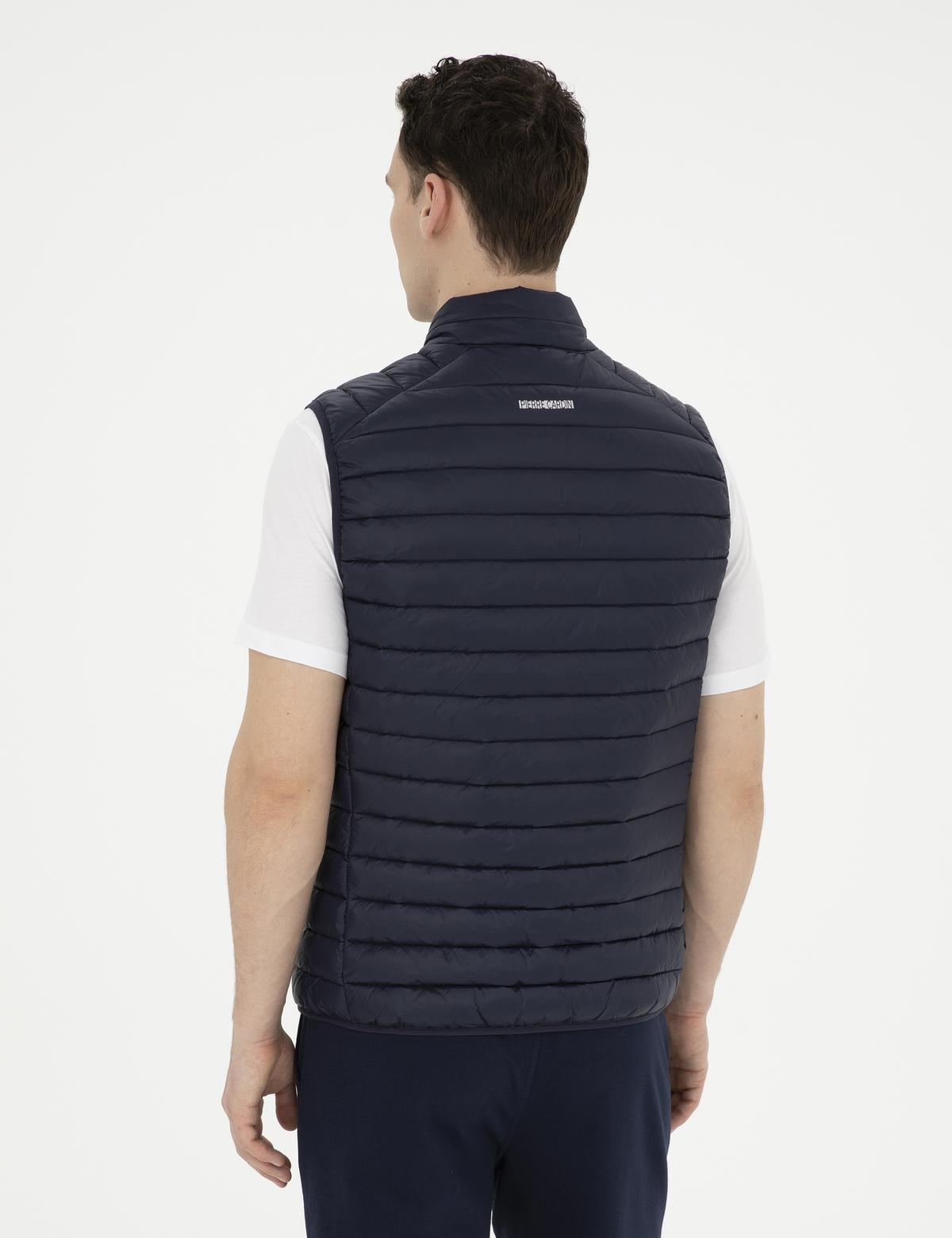 Lacivert Dolgulu Ultra Hafif Şişme Yelek - 50281903005