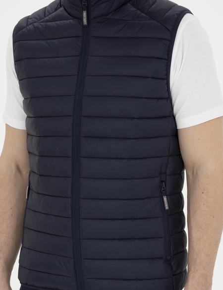 Lacivert Dolgulu Ultra Hafif Şişme Yelek - 50281903005