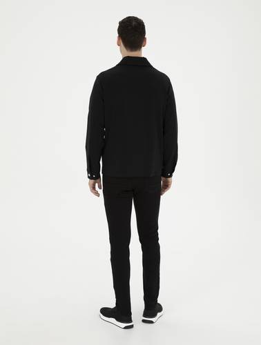 Siyah Slim Fit Jean Pantolon